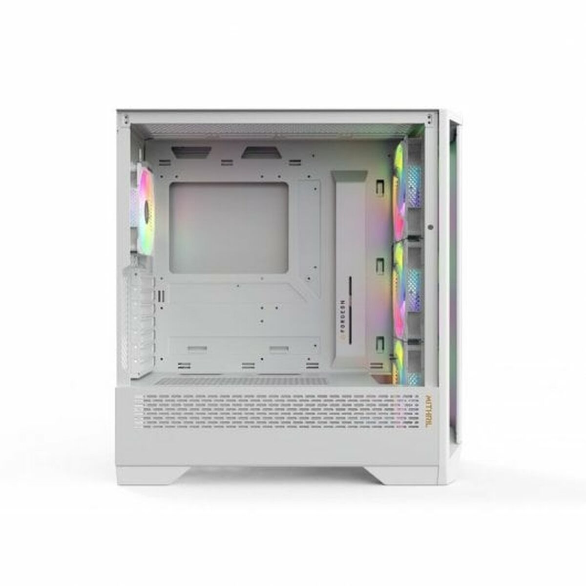 Case computer desktop ATX Forgeon Mithril Bianco - Disponibile in 3-4 giorni lavorativi