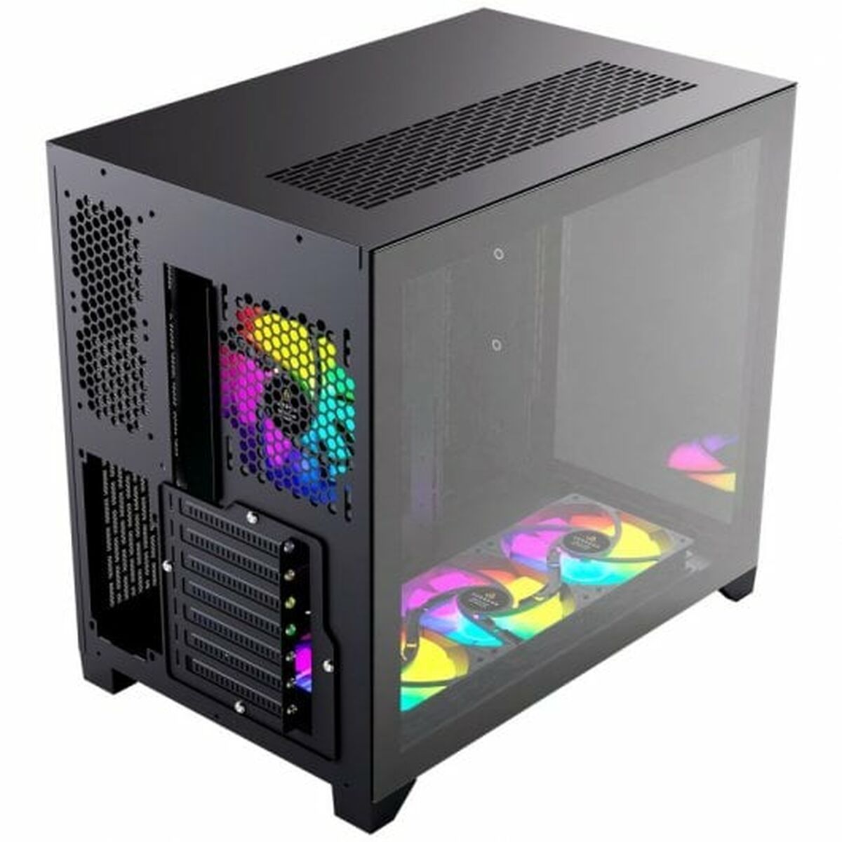 Case computer desktop ATX Forgeon Tiberium Nero - Disponibile in 3-4 giorni lavorativi