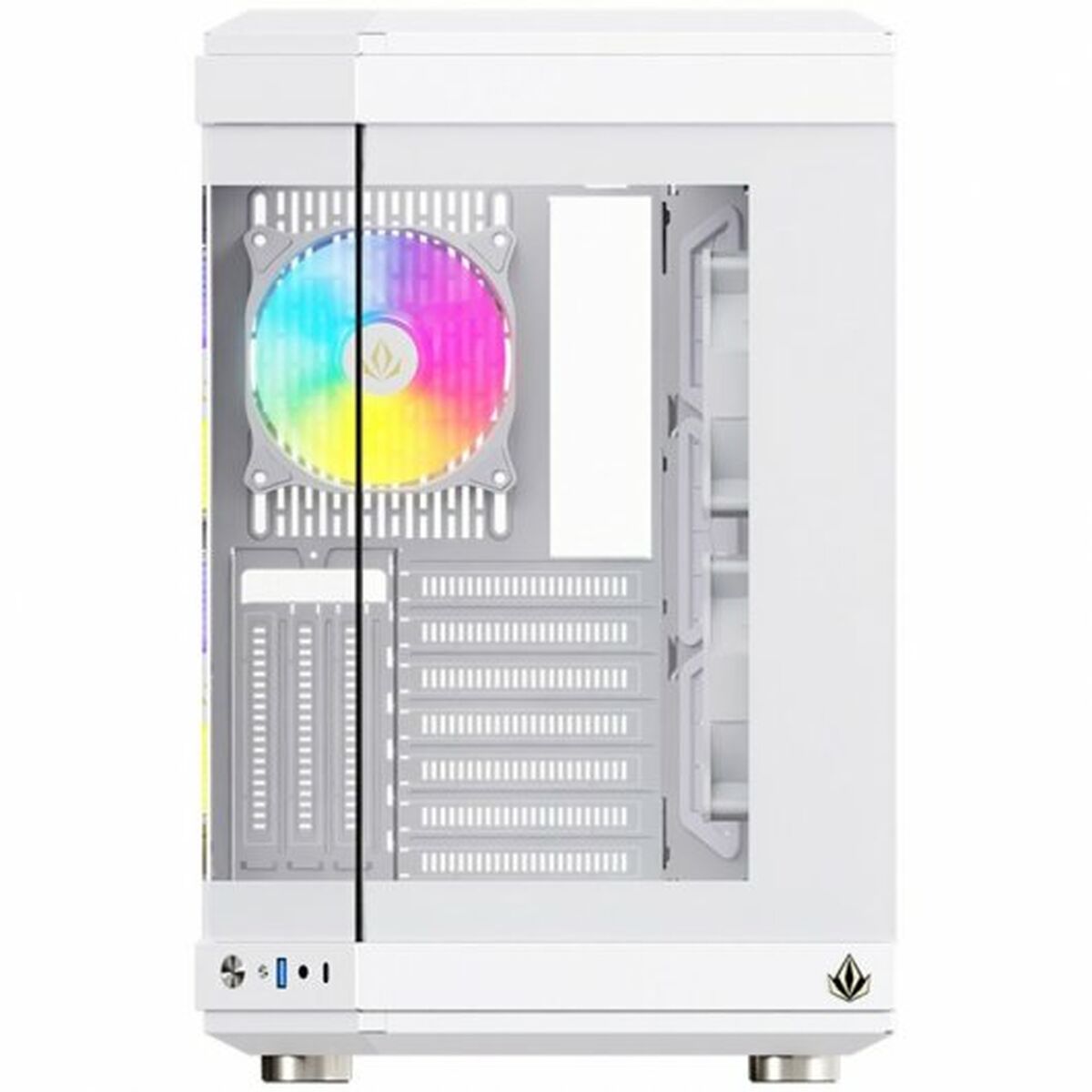 Case computer desktop ATX Forgeon Bianco - Disponibile in 3-4 giorni lavorativi