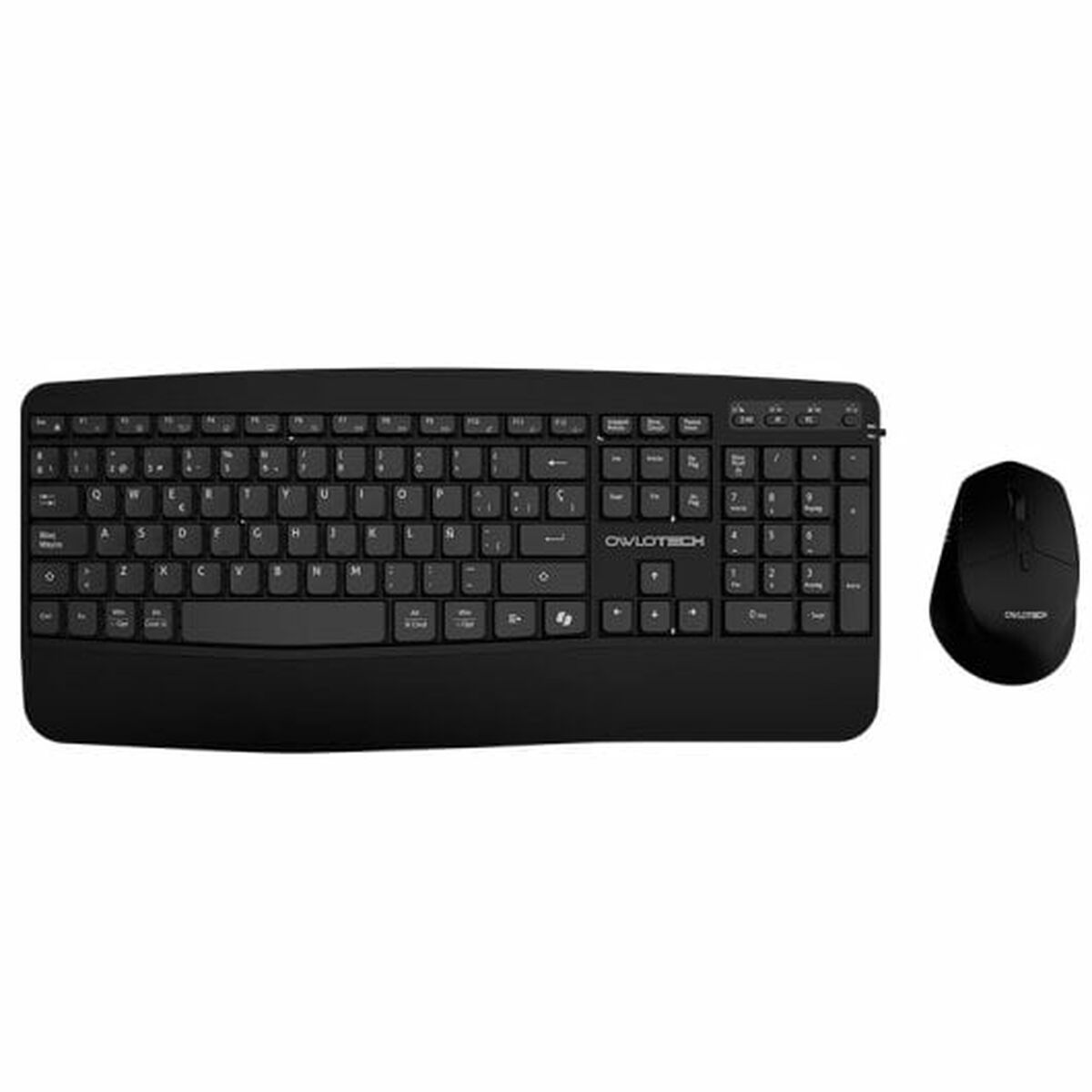 Tastiera e Mouse Owlotech EK500 Nero - Disponibile in 3-4 giorni lavorativi