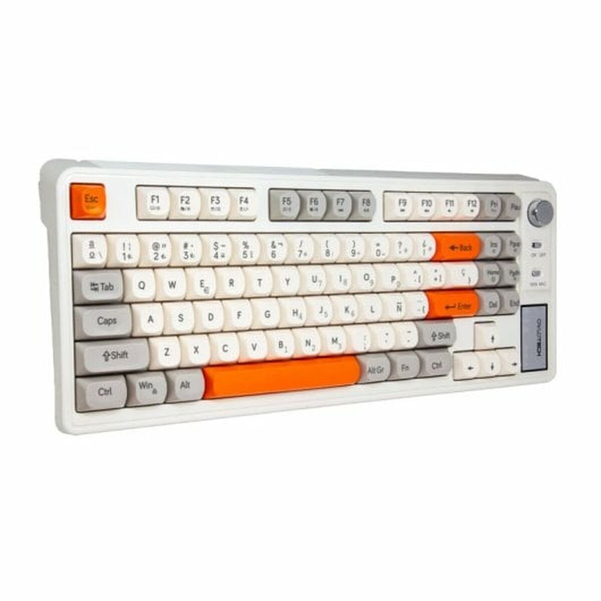 Tastiera Owlotech Arancio Qwerty in Spagnolo - Disponibile in 3-4 giorni lavorativi