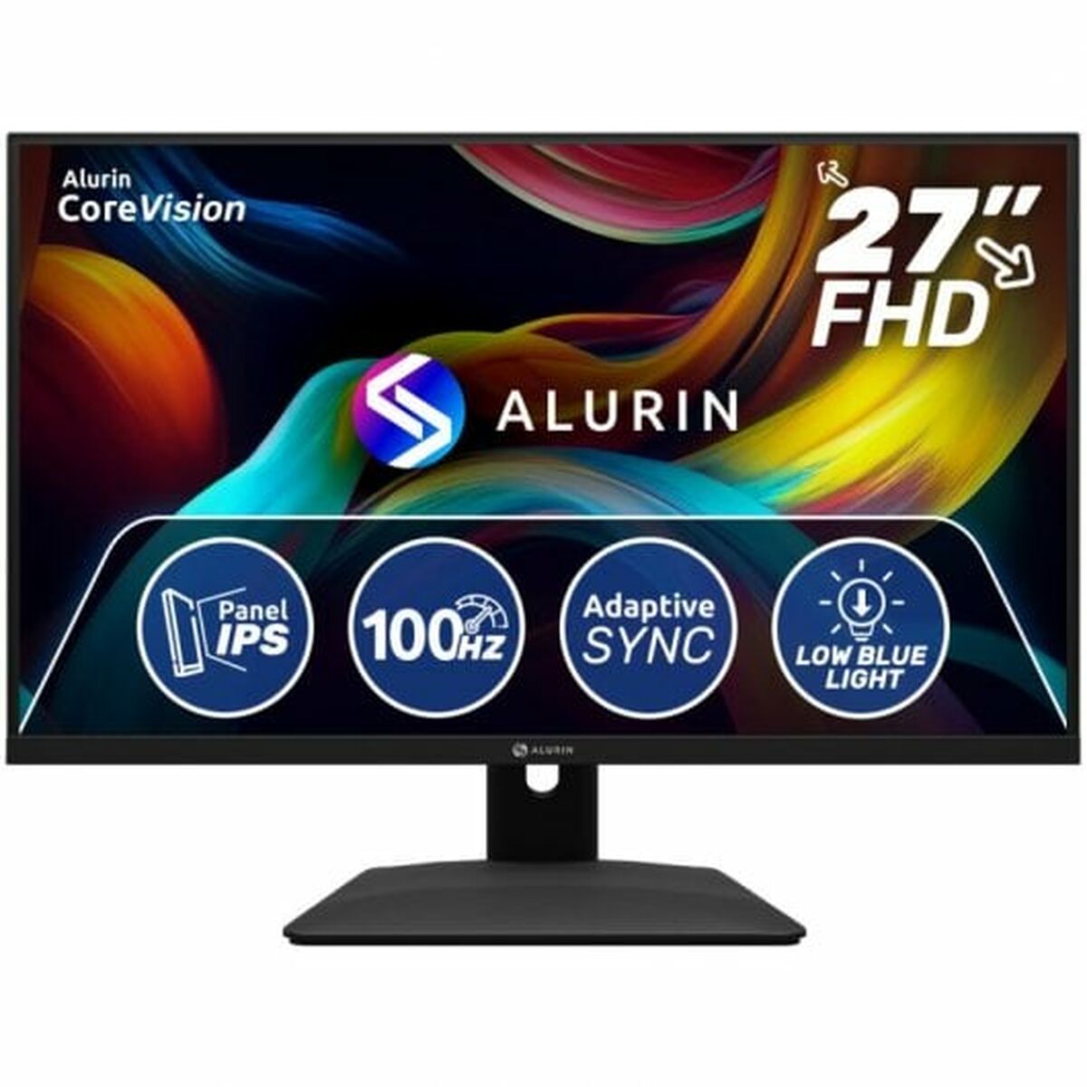 Monitor Alurin CoreVision 27" 100 Hz - Disponibile in 3-4 giorni lavorativi