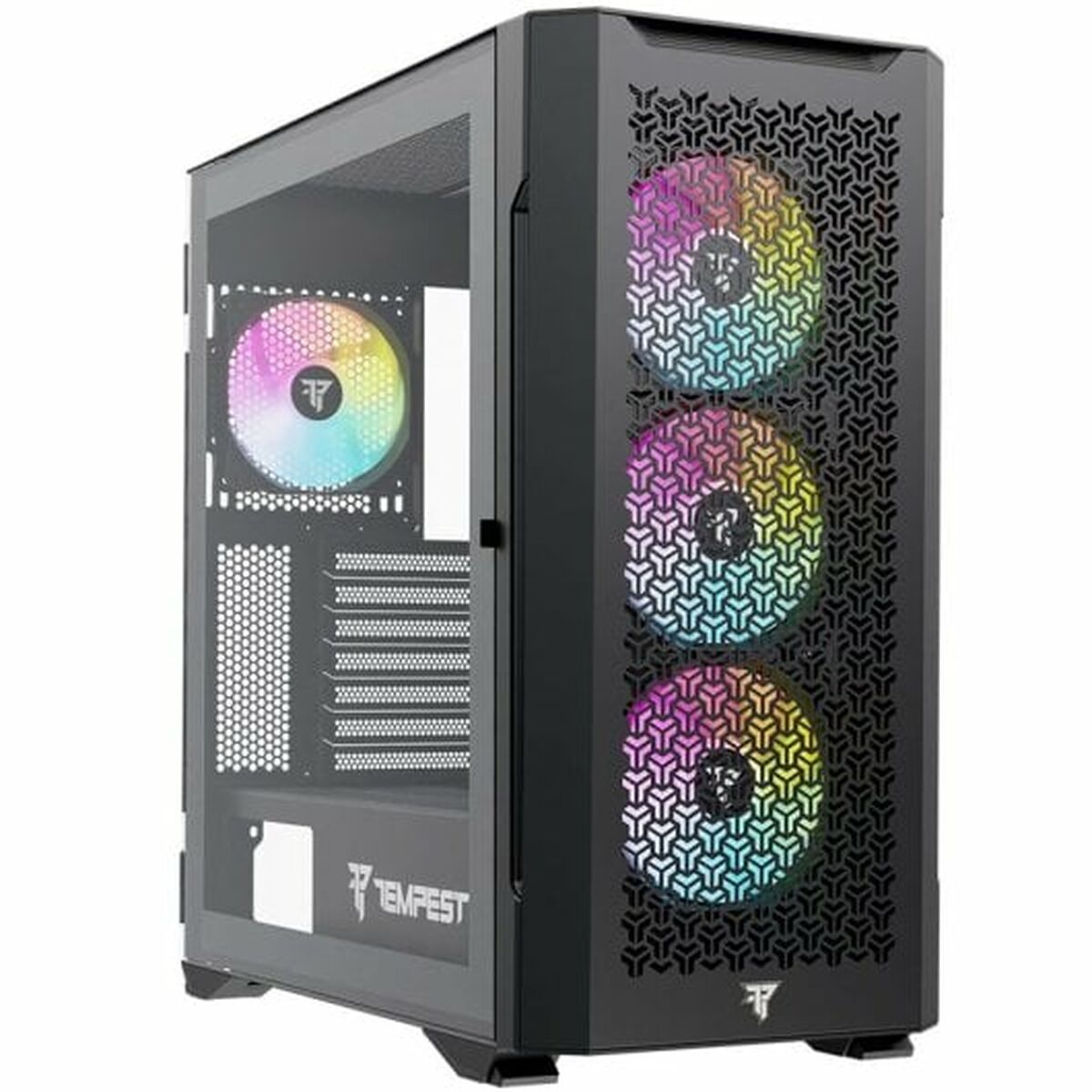 Case computer desktop ATX Tempest Bastion Nero - Disponibile in 3-4 giorni lavorativi Tempest