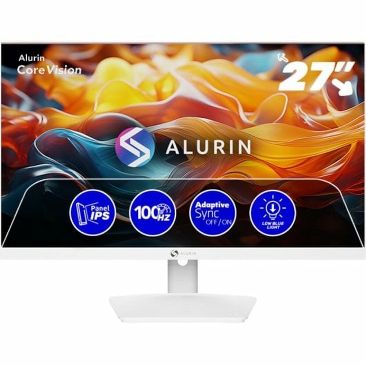 Monitor Alurin Alurin CoreVision 24 Full HD 27" 100 Hz - Disponibile in 3-4 giorni lavorativi