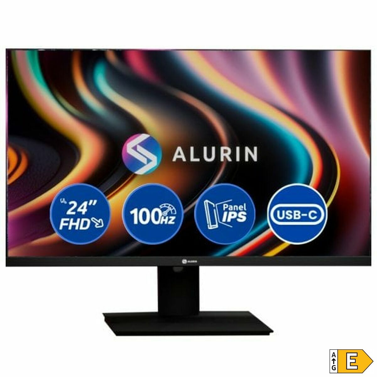 Monitor Alurin CoreVision Full HD 24" 100 Hz - Disponibile in 3-4 giorni lavorativi