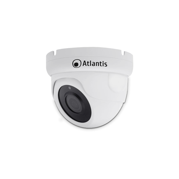 VIDEOCAMERA ATLANTIS ULTRAPLEX A11-UX914A-DP IP PoE Dome 5Mpx 2592x1944 H.264/265 20/25fps 1/2.8" CMOS IR 18 SMD led 10mt - Disponibile in 3-4 giorni lavorativi