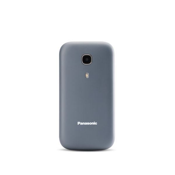 Panasonic KX-TU400 Cellulare Senior a conchiglia facilitato con SOS 2.4'' a colori Grigio - Disponibile in 3-4 giorni lavorativi