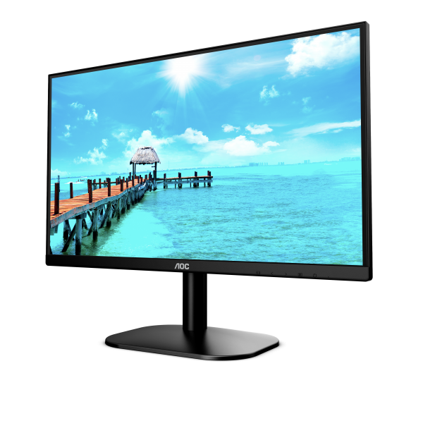 Monitor Nuovo MONITOR AOC LED 23.8'' Wide 24B2XDA IPS 1920x1080 4ms 250cd/mq 1.000:1 (20.000.000:1) 2x2W MM VGA DVI HDMI - Disponibile in 3-4 giorni lavorativi