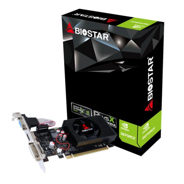 SVGA BIOSTAR NVIDIA GT730-4GB D3 LP 4GB DDR3 128Bit VGA+DVI+HDMI PCI-E - Disponibile in 3-4 giorni lavorativi