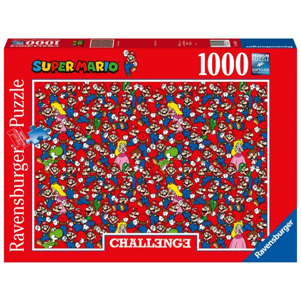 RAVENSBURGER Super Mario ChallengePuzzle 1000 pezzi - Disponibile in 2/3 giorni lavorativi