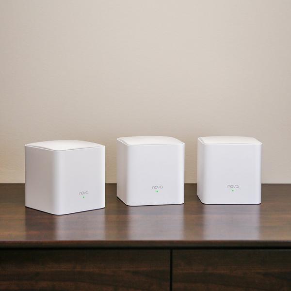 ROUTER TENDA NOVA nova MW5G(3-pack)WIRELESS AC1200 2P GIGABIT 2 antenne interne COPERTURA FINO A 350m2 - Disponibile in 3-4 giorni lavorativi