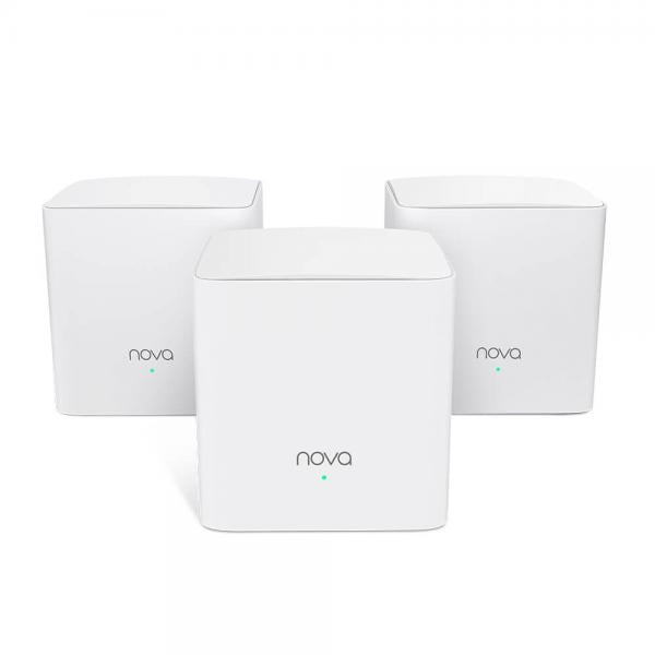 ROUTER TENDA NOVA nova MW5G(3-pack)WIRELESS AC1200 2P GIGABIT 2 antenne interne COPERTURA FINO A 350m2 - Disponibile in 3-4 giorni lavorativi