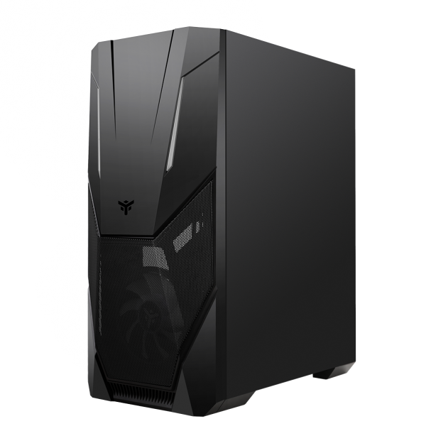 ITEK SPACIRC VO CASE MIDDLE TOWER GAMING ATX MICRO ATX MINI-ITX PANNELLO LATERALE IN VETRO TEMPERATO FRONTALE ABS E TRAFORATO 2xUSB 3.0 2x12CM VENTOLE ARGB BLACK - Disponibile in 3-4 giorni lavorativi