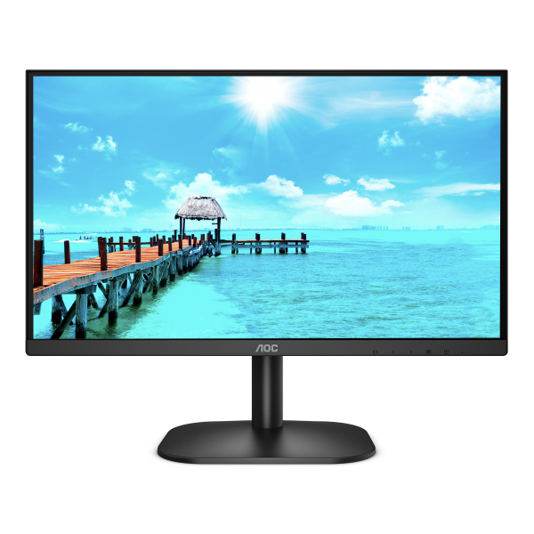 Monitor Nuovo MONITOR AOC LED 21.5" Wide 22B2AM VA 1920x1080 4ms 250cd/mq 3.000:1(20.000.000:1) 2X2W MM VGA HDMI - Disponibile in 3-4 giorni lavorativi