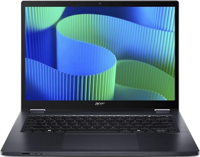 Acer TravelMate P4 Spin 14 TMP414RN-54-TCO - Flip-Design - Intel Core Ultra 5 125U / 1.3 GHz - Win 11 Pro - Intel Graphics - 16 GB RAM - 512 GB SSD NVMe - 35.6 cm (14") IPS Touchscreen 1920 x 1200 - Wi-Fi 6E - Slate Blue - kbd: Deutsch (NX.B7WEG.001)...