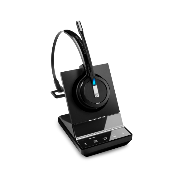 EPOS SENNHEISER IMPACT SDW 5015 - EU Cuffia Aggancio, Padiglione auricolare, Passanuca Nero - Disponibile in 6-7 giorni lavorativi