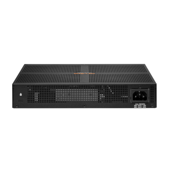 Hewlett Packard Enterprise Aruba 6100 12G Class4 PoE 2G/2SFP+ 139W Gestito L3 Gigabit Ethernet (10/100/1000) Supporto Power over Ethernet (PoE) 1U Nero - Disponibile in 6-7 giorni lavorativi