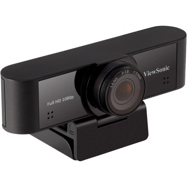 WEBCAM VIEWSONIC FULL HD 1920X1080 PIXEL A 30 FPS MEETING CAMERA CON MICROFONO INCORPORATO USB 2.0 ULTRA-WIDE AMPIO CAMPO VISIVO 120 GRADI SENSORE CMOS 2.07M PIXELS LUNGHEZZA CAVO 1.5MT - Disponibile in 3-4 giorni lavorativi