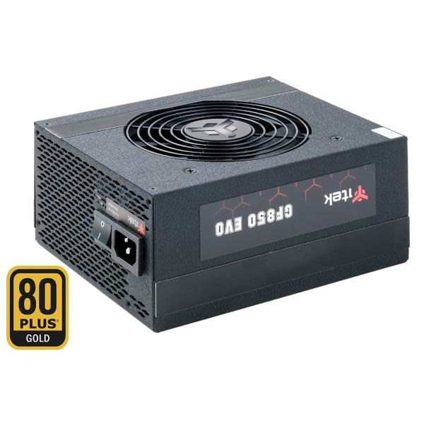 ALIMENTATORE ITEK GF850 850W ATX VENTOLA FDB 12CM - Active FDB - 80PLUS GOLD, COND. GIAPPONESI MODULARE - ITPSEGF850 - Disponibile in 3-4 giorni lavorativi