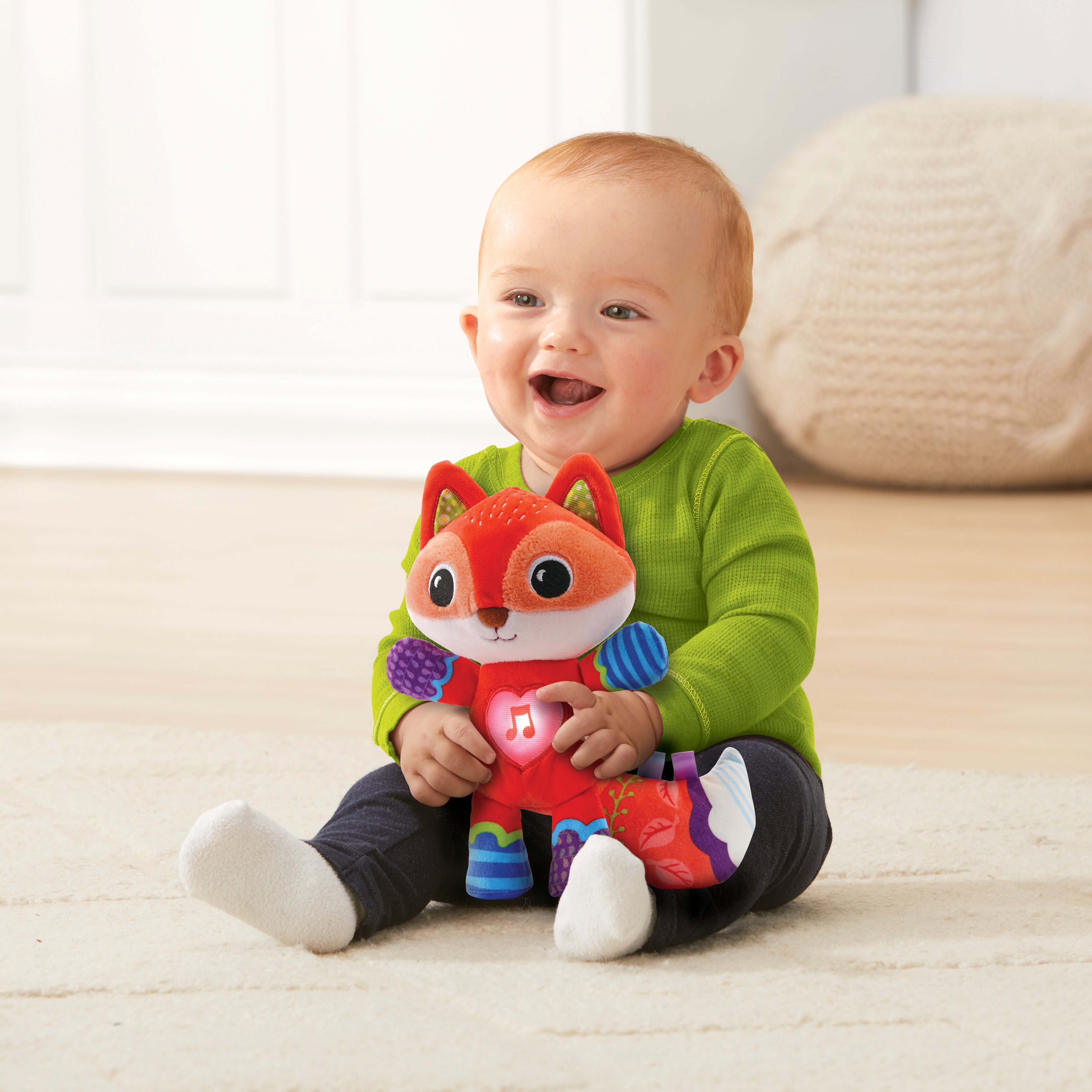 Peluche con Suono Vtech Baby Malo, my sleeping fox - Disponibile in 3-4 giorni lavorativi