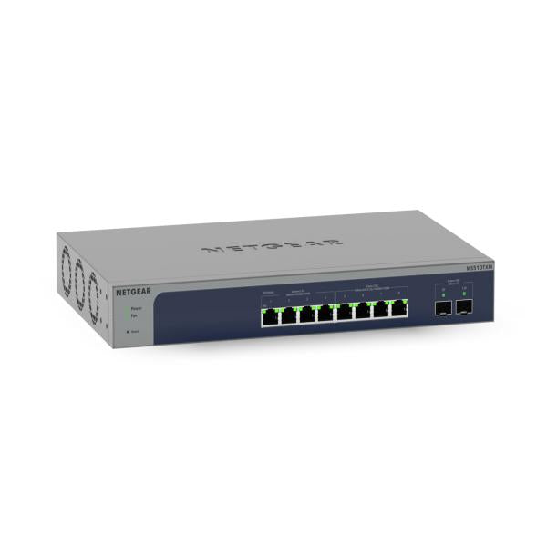 Netgear MS510TXM switch di rete Gestito L2/L3/L4 10G Ethernet (100/1000/10000) Grigio, Blu - Disponibile in 6-7 giorni lavorativi