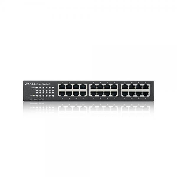 ZYXEL SWITCH UNMANAGED 24 PORTE GIGABIT, DESIGN SENZA VENTOLE, DESKTOP/RACK - Disponibile in 3-4 giorni lavorativi