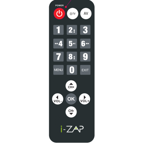 I-Zap Decoder ST395 Play DVB-T2 DVB-S2 HEVC 10 BIT HD HDMI/USB/LAN - Disponibile in 2-3 giorni lavorativi