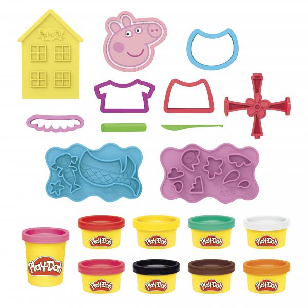 Play-Doh - Modellazione di argilla - Stili di Peppa Pig - Disponibile in 3-4 giorni lavorativi