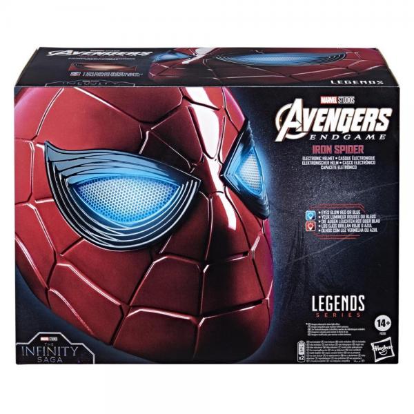 HASBRO 79752 - AVENGERS: ENDGAME MARVEL LEGENDS SERIES - CASCO ELETTRONICO IRON SPIDER - Disponibile in 2/3 giorni lavorativi Hasbro