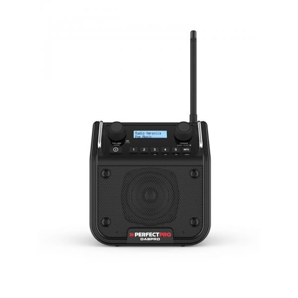 Perfectpro DABPRO Portatile Digitale Nero - Disponibile in 6-7 giorni lavorativi