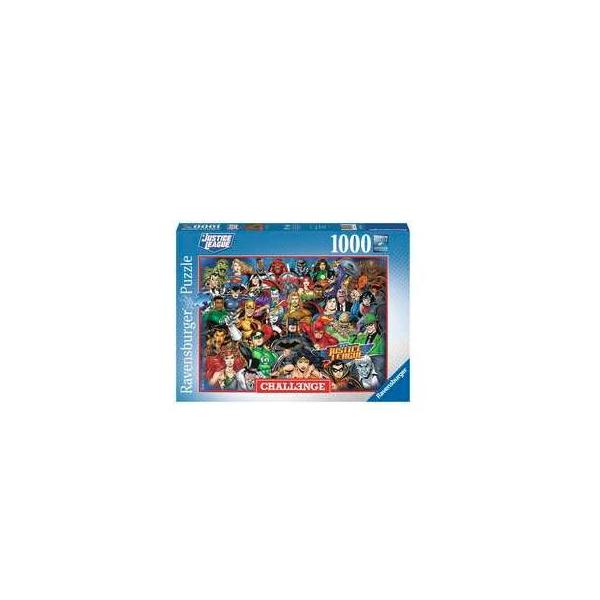 RAVENSBURGER DC Comics ChallengePuzzle 1000 pezzi - Disponibile in 2/3 giorni lavorativi Ravensburger