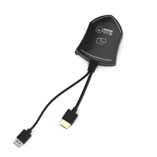 Kindermann Klick+Show K-42 HDMI Kit sistema di presentazione wireless Dongle - Disponibile in 6-7 giorni lavorativi