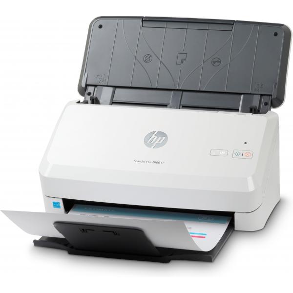 HP SCANNER DOCUMENTALE, SCANJET PRO 2000 S2, A4, 35 PPM, ADF, FRONTE/RETRO, USB - Disponibile in 3-4 giorni lavorativi