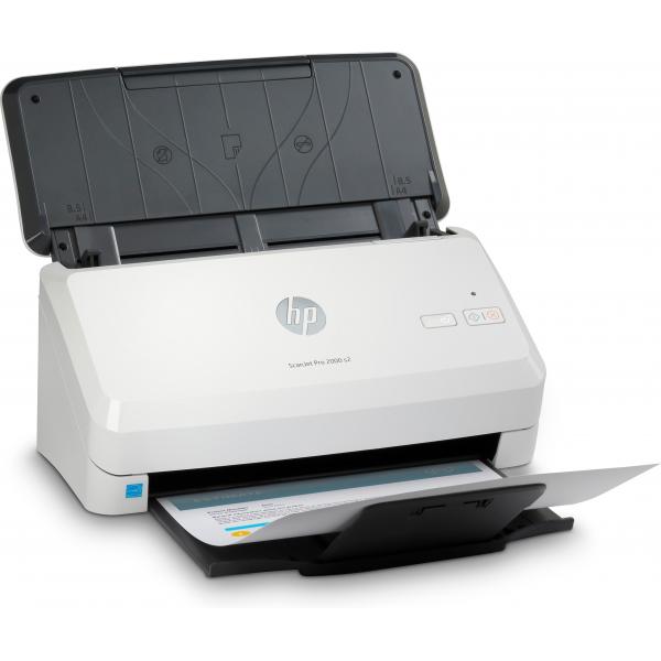 HP SCANNER DOCUMENTALE, SCANJET PRO 2000 S2, A4, 35 PPM, ADF, FRONTE/RETRO, USB - Disponibile in 3-4 giorni lavorativi