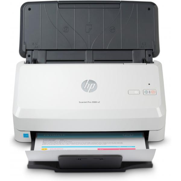 HP SCANNER DOCUMENTALE, SCANJET PRO 2000 S2, A4, 35 PPM, ADF, FRONTE/RETRO, USB - Disponibile in 3-4 giorni lavorativi