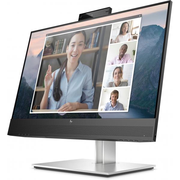 Monitor Nuovo MONITOR HP LED 23.8" Wide E24mv 169L0AA IPS 1920x1080 5ms 250cd/m 1000:1 (10.000.000:1) 2x2W MM WEBCAM PIVOT Reg.H VGA HDMI DP - Disponibile in 3-4 giorni lavorativi