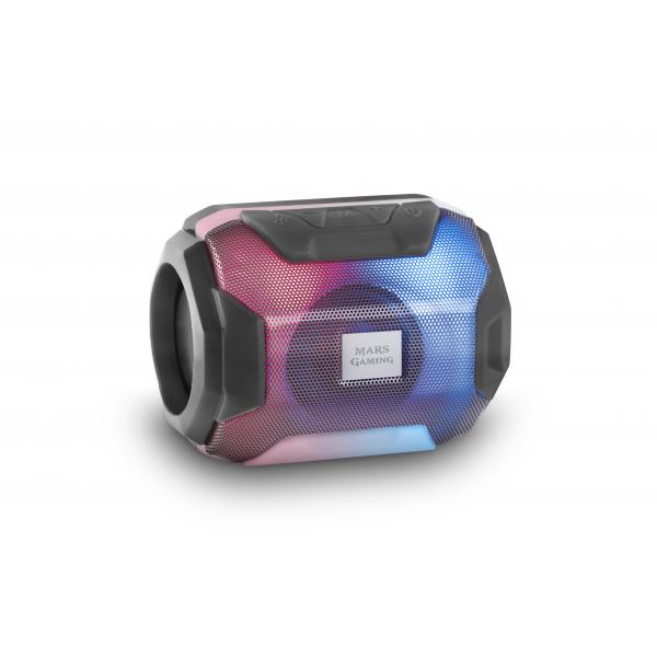 Altoparlante Bluetooth Mars Gaming MSBAX RGB 10 W Colore:Nero - Disponibile in 3-4 giorni lavorativi