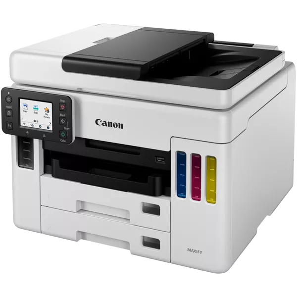 Stampante multifunzione MULTIFUNZIONE CANON INK Maxify GX7050 A4 24/15.5IPM 250FF DUPLEX FAX LAN USB WiFi LCD 2.7" - Disponibile in 3-4 giorni lavorativi