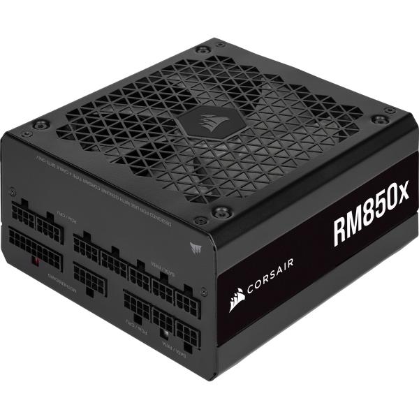 CORSAIR ALIMENTATORE RMX SERIES 2021, RM850X, 850 WATT, GOLD, FULLY MODULAR POWER SUPPLY, EU VERSION - Disponibile in 3-4 giorni lavorativi