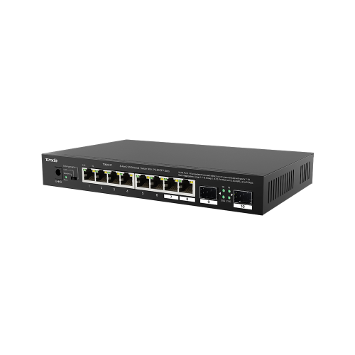 Tenda Switch Ethernet 2.5G 8 porte + 2 SFP - TEM2010F - Disponibile in 3-4 giorni lavorativi