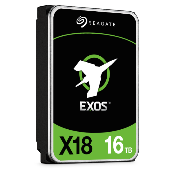 SEAGATE HDD EXOS X18 16TB 3,5 7200RPM SATA 6GB/S BUFFER 256MB - Disponibile in 3-4 giorni lavorativi