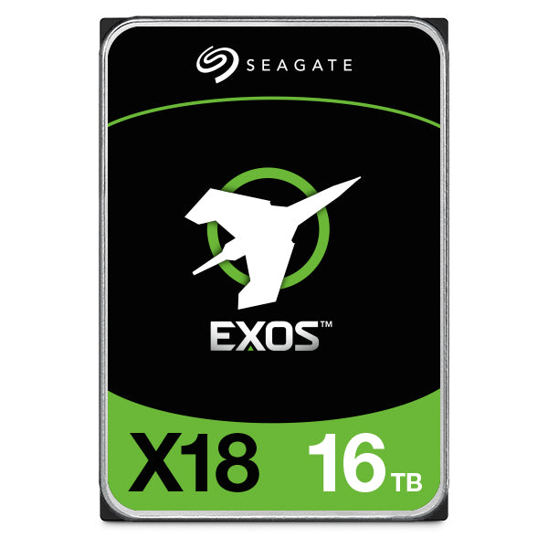 SEAGATE HDD EXOS X18 16TB 3,5 7200RPM SATA 6GB/S BUFFER 256MB - Disponibile in 3-4 giorni lavorativi