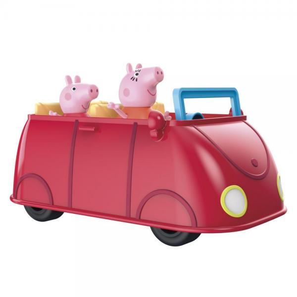 Peppa Pig - Peppa's Adventures - Family Red Car - Preschool Toy con frasi ed effetti sonori - 3 anni - Disponibile in 3-4 giorni lavorativi