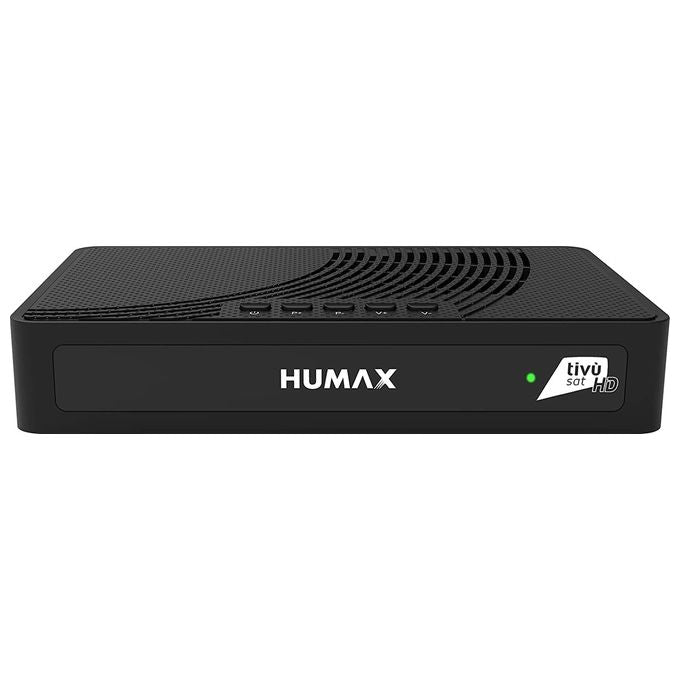 Humax Ricevitore Satellitare HD con Codifica S2 HD-3601S2 + Scheda Tivu'sat - Disponibile in 3-4 giorni lavorativi