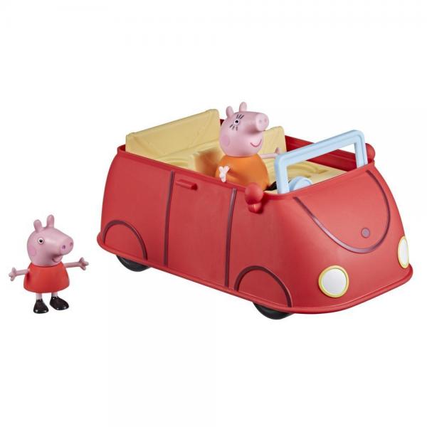 Peppa Pig - Peppa's Adventures - Family Red Car - Preschool Toy con frasi ed effetti sonori - 3 anni - Disponibile in 3-4 giorni lavorativi