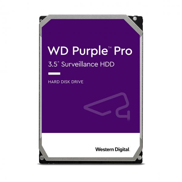 WESTERN DIGITAL HDD PURPLE PRO 10TB 3,5 7200RPM SATA 6GB/S BUFFER 256MB - Disponibile in 3-4 giorni lavorativi