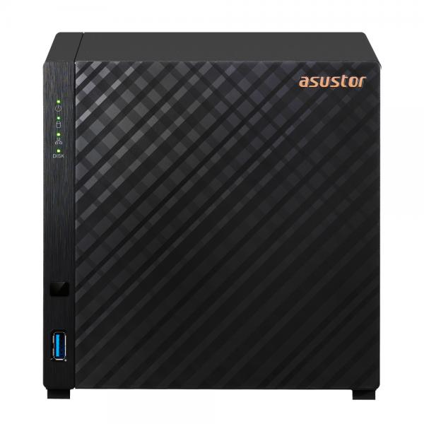 ASUSTOR NAS TOWER 4 bay (3.5''), Realtek RTD1296, Quad-Core, 1.4GHz, 1GB, 2.5GbE x1, USB3.2 Gen1 x2, WOW (Wake on WAN).. AS1104T - Disponibile in 3-4 giorni lavorativi