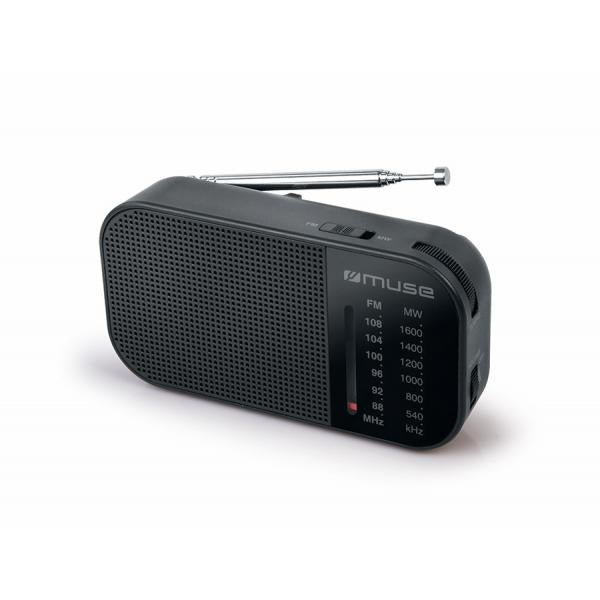 Radio Muse M025R Nero - Disponibile in 3-4 giorni lavorativi