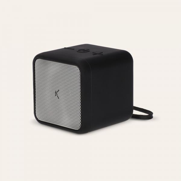 Altoparlanti Bluetooth Senza Fili Kubic Box KSIX BIG-S1904069 300 mAh 5W Nero - Disponibile in 3-4 giorni lavorativi