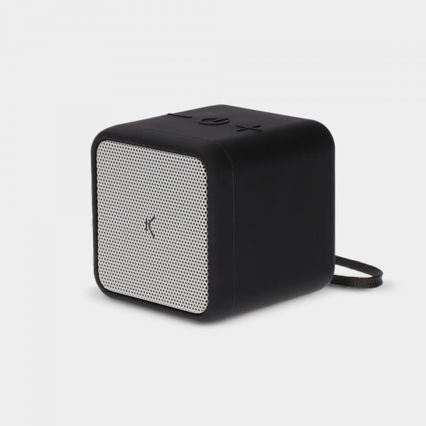 Altoparlanti Bluetooth Senza Fili Kubic Box KSIX BIG-S1904069 300 mAh 5W Nero - Disponibile in 3-4 giorni lavorativi